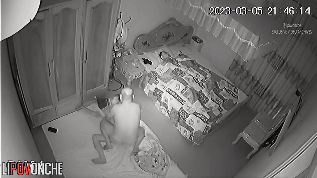 They fucking on the floor so as not to wake up a relative