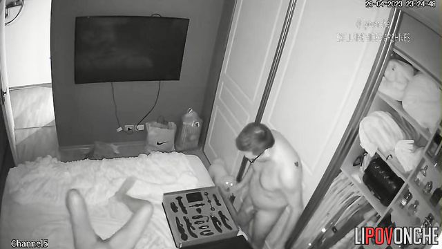 Hidden cam reveals tender secrets of a romantic midnight story