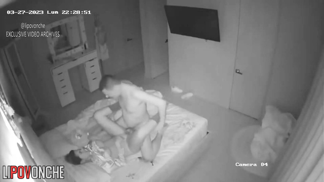 His tongue is bisy with her clit now (hidden cam)