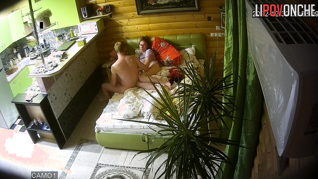 Playful couple enjoying each other after boring work
