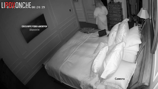 Couple chatting with friends in the bed (after work)