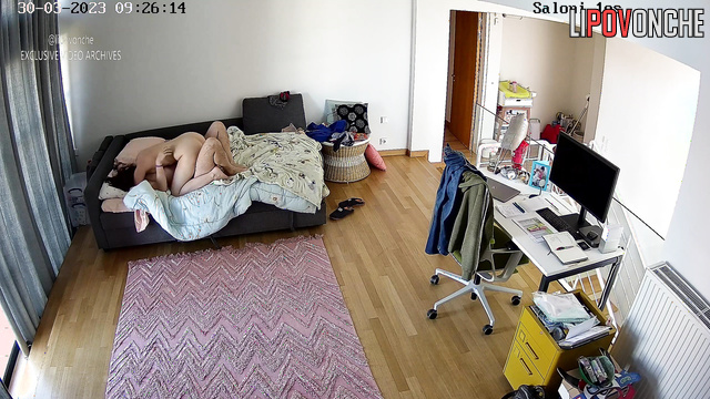 They are delighted with each other - hidden video