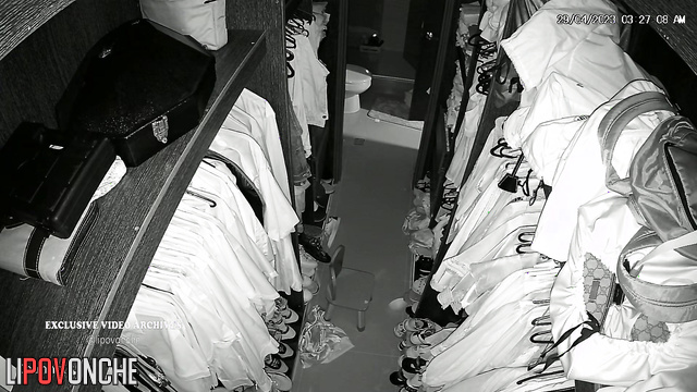 Couple is preparing for an important event (hidden cam)