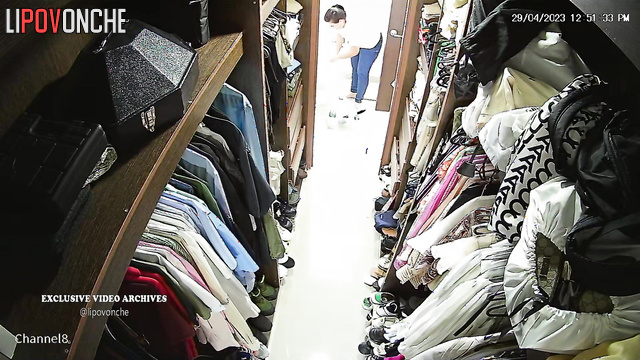 Couple is preparing for an important event (hidden cam)