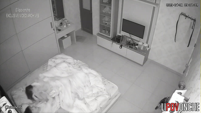 Asian babe relaxing with sperm in her body after sex