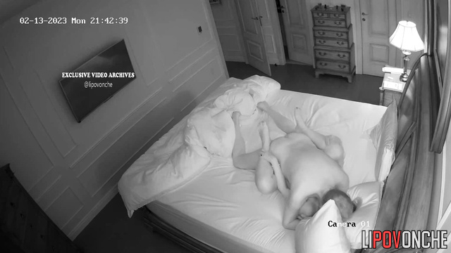 Hidden footage captures lovers' connection in bed
