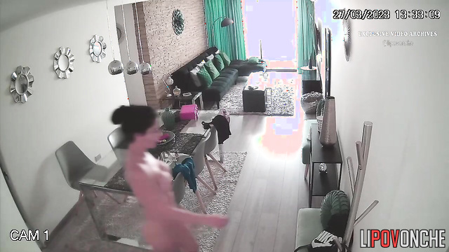 Her husband installed a hidden camera to spy on her