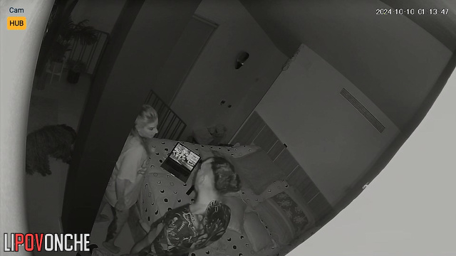 Handsome tattooed lover fucking her after big quarrel