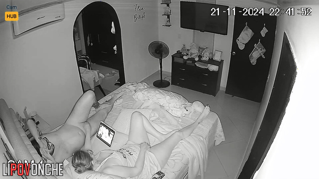 Night oral sex is their routine / watch hot home tape