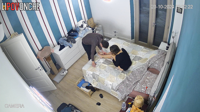 Young naked couple fucked in hot romantic atmosphere