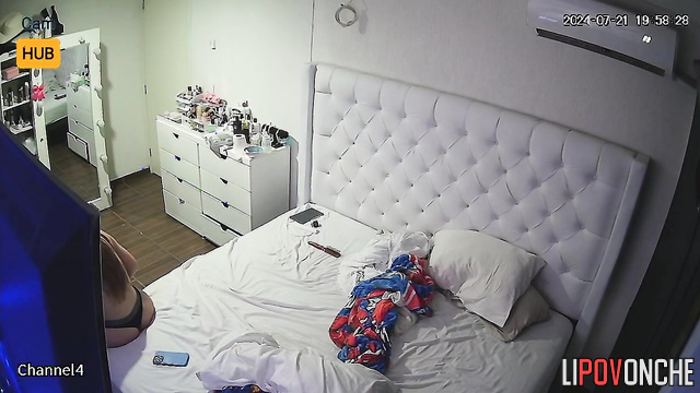 Brunet fucked his blonde so hot and gone home, watch now