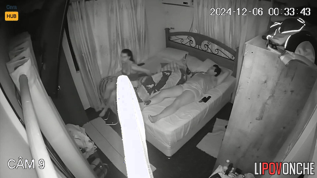 This tattoed guy is her best lover - bedroom scenes