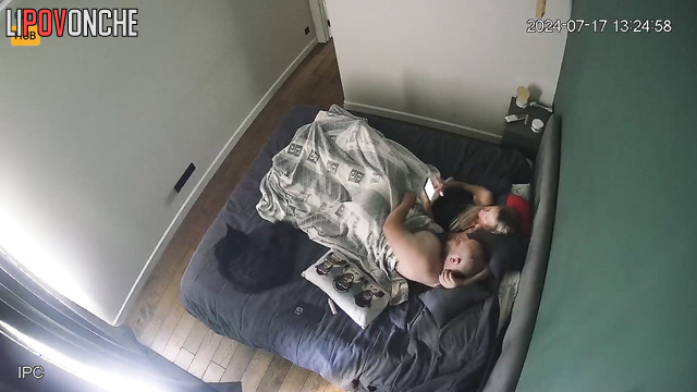 Daughter was telling daddy about what happened at school, but he just fucked her.