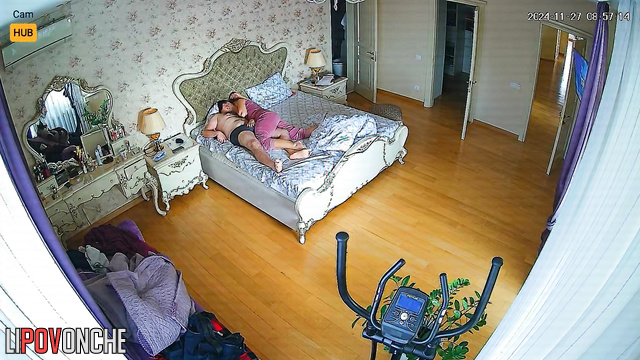 Man watching tv after sex with sister his wife