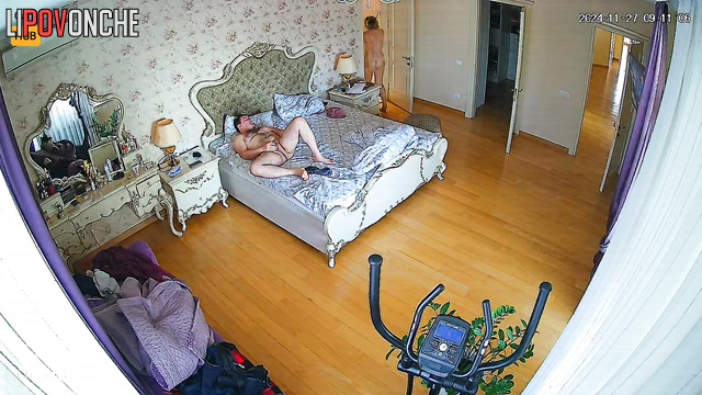 Man watching tv after sex with sister his wife