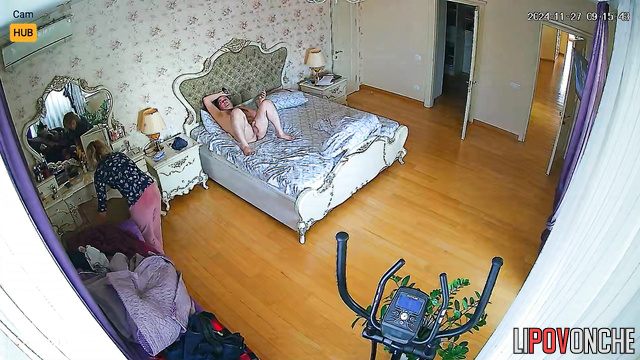 Man watching tv after sex with sister his wife