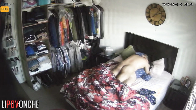 Сozy bed of lovers is being exploited right now