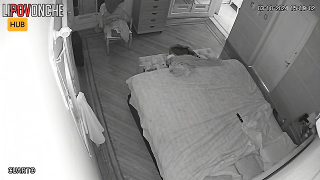 Spy hidden cam fixed real passion that night, watch now