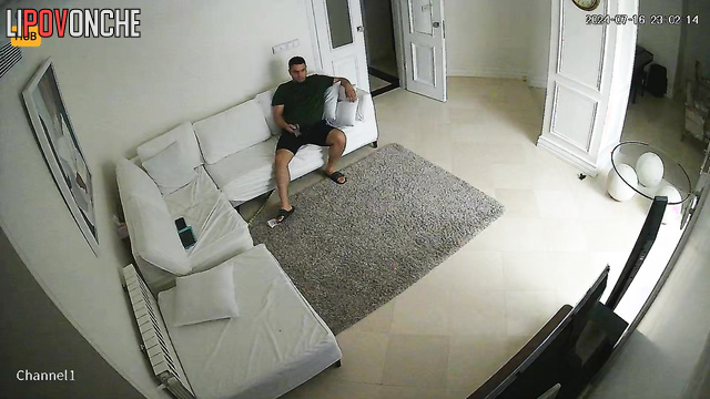 Their conversation was short (couple started fucking)