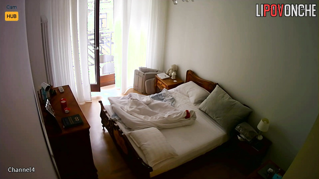 Solo sex scene in Baku - brunette masturbating under the blanket