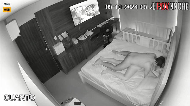 Hot and cozy games in the warm bed - hidden video