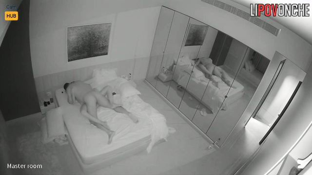 Romantic passion recorded in the intimacy of a private cam