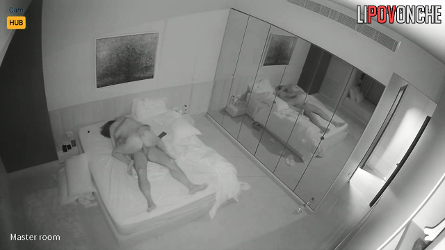 Romantic passion recorded in the intimacy of a private cam