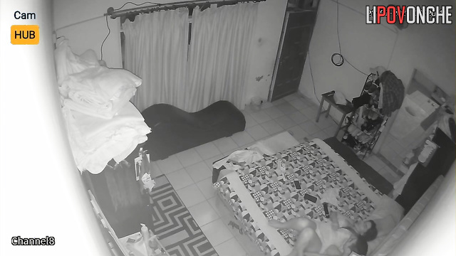Hidden sex cam fixed two fucking people in the room