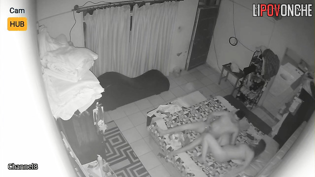 Hidden sex cam fixed two fucking people in the room