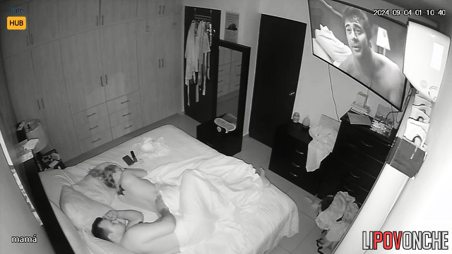 They prefer sex instead of boring TV - bedroom tape