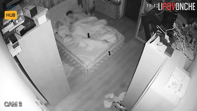 Best friend installed a hidden camera in their bedroom
