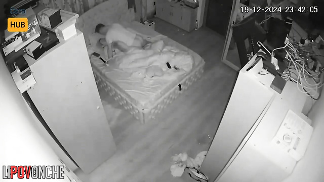 Best friend installed a hidden camera in their bedroom
