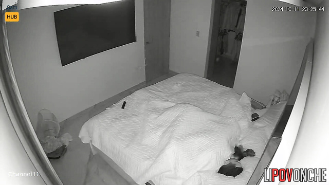 Boy and girl kissing under a warm blanket (hot scenes)