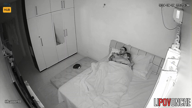 Night hidden cam fixed crazy fuck of tattooed people