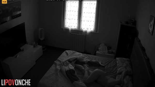 Romantic sex scenes in the dark room / hidden cam