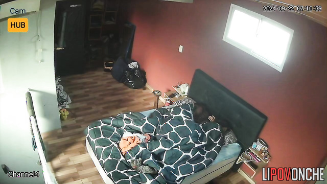 He stucked his penis very sensualy inside her hole