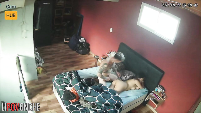 He stucked his penis very sensualy inside her hole