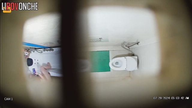Someone installed camera in her toilet (watch now)