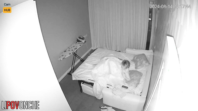 Gorgeous lovers make each other feel good on the bed