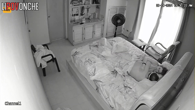 Ex-spouses having nice time with each other in bed