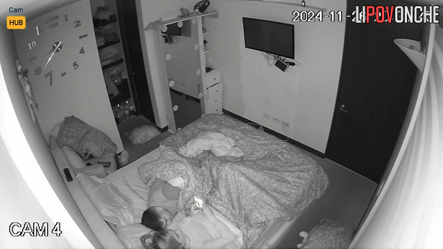 Romantic date ended in her bed (watch this hot video)