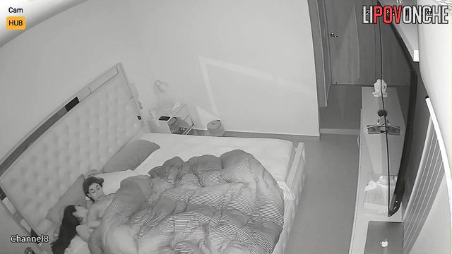 Pretty girl sucking boobs her bestie under sheets