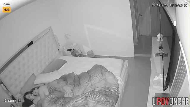 Pretty girl sucking boobs her bestie under sheets