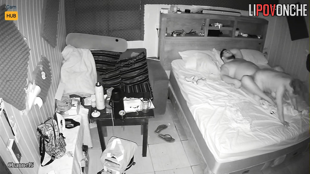 Chubby lovers enjoying each other on the bed right now