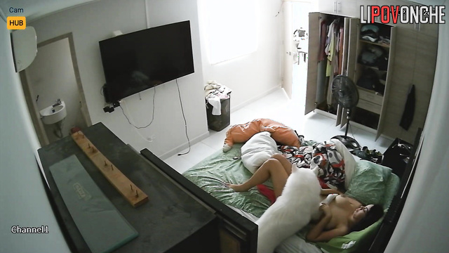 These lonely people met that day (watch bedroom tape)
