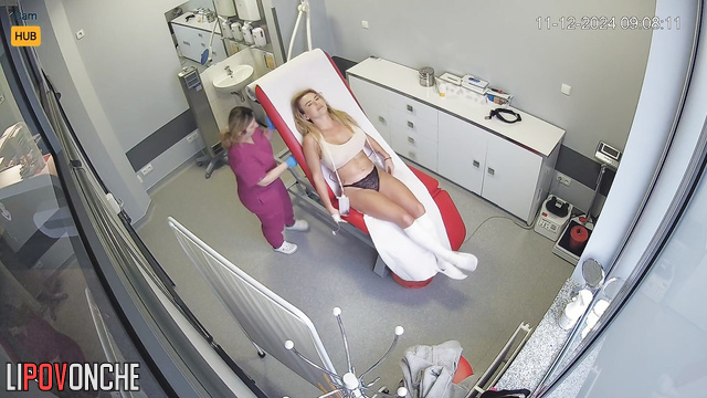 Hot milf comes to doctor to make her awesome boobs bigger (she is naked)