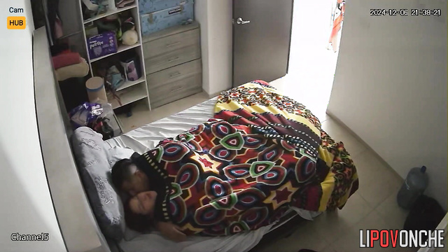 The first lying under the blanket and then started fuck