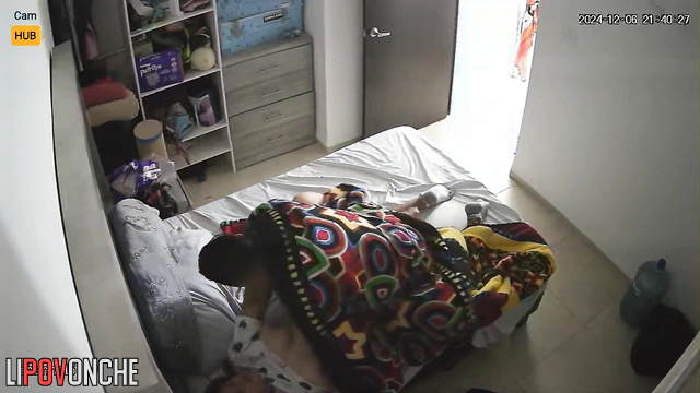 The first lying under the blanket and then started fuck