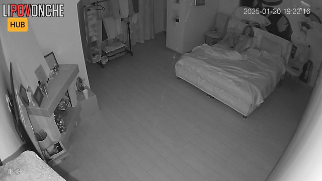 Naked russian lady masturbating on a lesbian porn