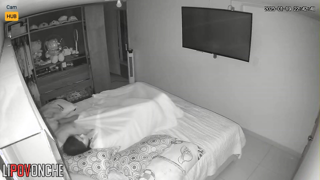 This long-haired babe fucks best (bedroom love)